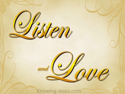 Listen and Love (devotional)11-29 (yellow)